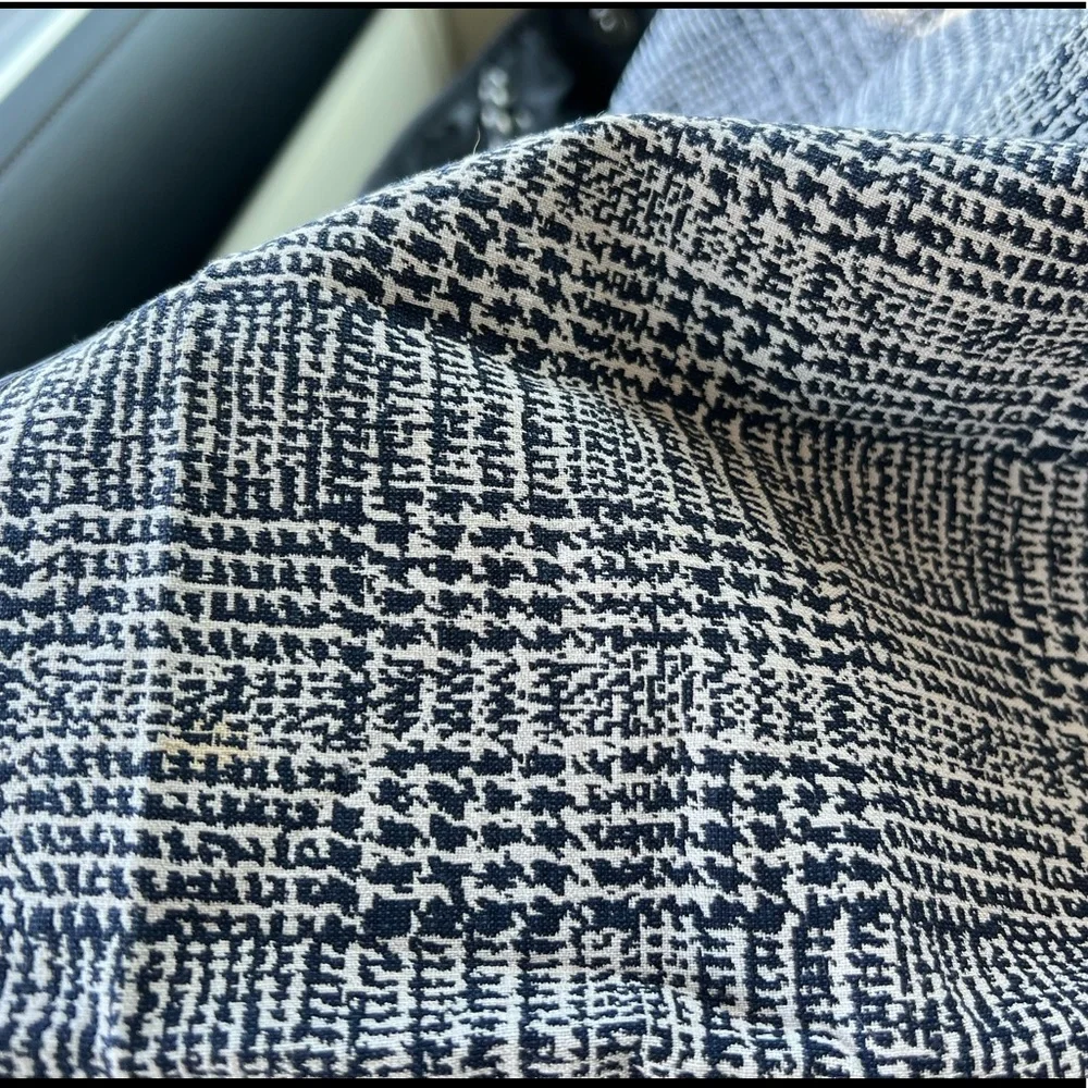 Escada Short Sleeve Glen Check Sheath Dress - Picture 8 of 8